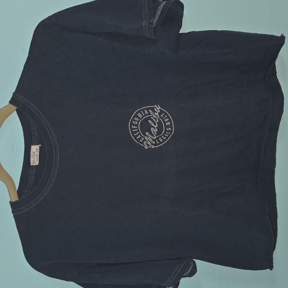 Brandy Melville Navy Graphic Tee
